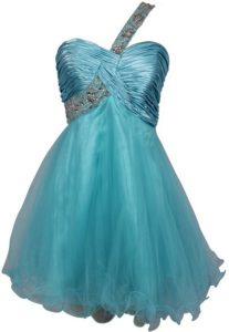 Ice blue short princess exciting short prom dresses 2013 - 2014 goddess prom gowns